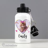 Personalised Rachael Hale Cute Cat 400ml Drinks Bottle Extra Image 1 Preview
